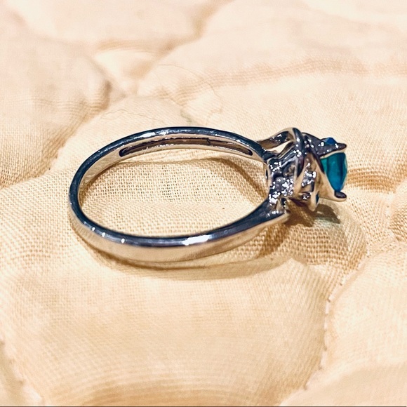 Blue Stone Ring - Picture 2 of 4